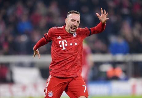 FOOTBALL CHAMPIONS LEAGUE SAISON 2018 2019 2019 GROUP PHASE FC Bayern Munich Benfica Lisbon 27 11 2018 JUBEL FC Bayern Munich Franck Ribery