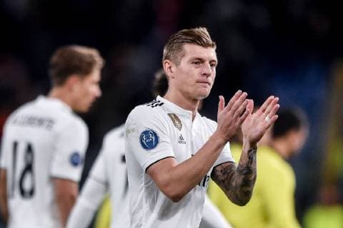 Toni Kroos Real Madrid during the Uefa Champions League 2018 2019 Group G football match between AS Roma and Real Madrid at Olimpico stadium Allianz Stadium, Rome, November, 27, 2018 Foto Antonietta Baldassarre Insidefoto antoxbalda