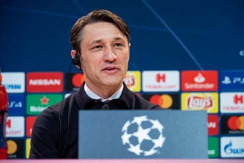 27 11 2018 xkvx Football UEFA Champions League FC Bayern Munich Benfica Lisbon emspor v l Coach Niko Kovac FCB FC Bayern Munich DFL DFB REGULATIONS PROHIBIT ANY USE OF PHOTOGRAPHS as IMAGE SEQUENCES and or QUASI VIDEO Munich