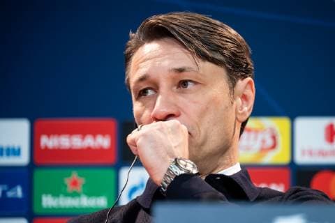27 11 2018 xkvx Football UEFA Champions League FC Bayern Munich Benfica Lisbon emspor v l Coach Niko Kovac FCB FC Bayern Munich DFL DFB REGULATIONS PROHIBIT ANY USE OF PHOTOGRAPHS as IMAGE SEQUENCES and or QUASI VIDEO Munich