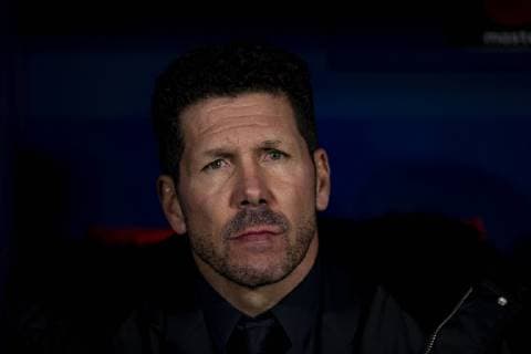 Atletico de Madrid coach Diego Pablo Simeone during the UEFA Champions League 2018 19 match between Atletico de Madrid and Monaco, at Wanda Metropolitano Stadium in Madrid on November 28, 2018. (Photo by Guille Martinez Cordon Press) Cordon Press  xGuillermoxMartinezx xUEFAxChampionsxLeaguex2018 19:xAtleticoxdexMadridxvsxMonacox