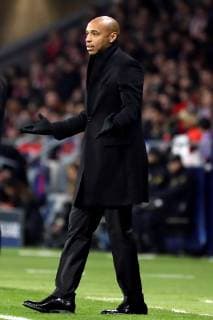 AS Monaco s head coach Thierry Henry during a UEFA Champions League group A match between Atletico de Madrid and AS Monaco at Wanda Metropolitano stadium in Madrid, Spain, 28 November 2018. Atletico de Madrid vs. AS Monaco !ACHTUNG: NUR REDAKTIONELLE NUTZUNG!  Copyright: xKikoxHuescax GRAF8171 20181128-636790334296316225