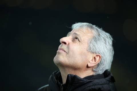 28 11 2018 Football UEFA Champions League 2018 2019 Group Phase 5 Matchday Borussia Dortmund FC Bruges im Signal Iduna Park Dortmund Trainer Lucien Favre Dortmund DFL and DFB regulations prohibit any use of photographs as image sequences and or quasi video