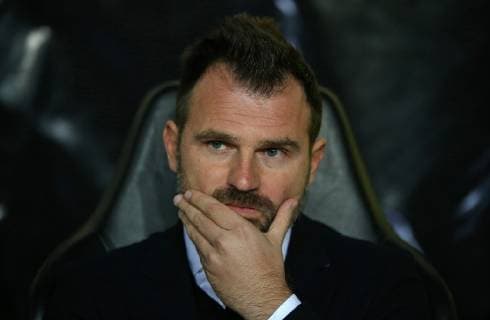 28 11 2018 Football UEFA Champions League 2018 2019 Group stage 5 Matchday Borussia Dortmund FC Bruges im Signal Iduna Park Dortmund Coach Ivan Leko FC Bruges DFL and DFB regulations prohibit any use of photographs as image sequences and or quasi video