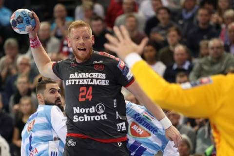 Jim Gottfridsson SG Flensburg Handewitt 24 Flensburg Schleswig Holstein Germany Flens Arena Copyright: xAgentur54Gradx xSpeedphotosx