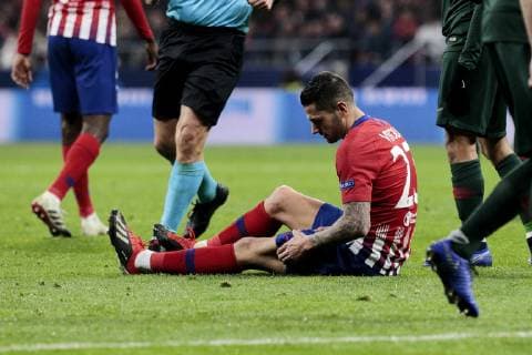Atletico de Madrid s Victor Machin Vitolo during UEFA Champions League match between Atletico de Madrid and AS Monaco at Wanda Metropolitano Stadium in Madrid, Spain. November 28, 2018.  (201811280074)