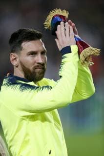Lionel Messi of FC Barcelona Barca during the UEFA Champions League group C match between PSV Eindhoven and FC Barcelona at the Phillips stadium on November 28, 2018 in Eindhoven, The Netherlands UEFA Champions League 2018 2019 xVIxVIxImagesx xJeroenxPutmansxIVx 12919124