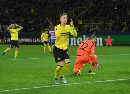 28 11 2018 Football UEFA Champions League Season 2018 2019 Preliminary Round 5 Matchday Borussia Dortmund Club Bruegge Marco Reus Borussia Dortmund Team2