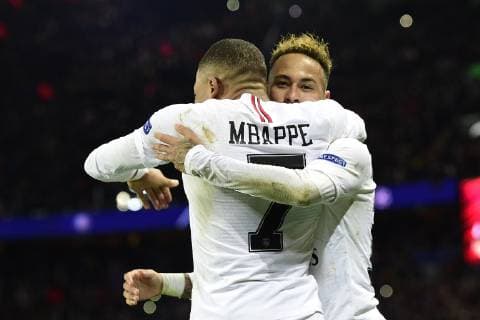 joie des joueurs du PSG apres le but de NEYMAR JR (PSG) FOOTBALL : PSG vs FC Liverpool - Ligue des Champions UEFA - Paris - 28 11 2018 JBAutissier Panoramic 