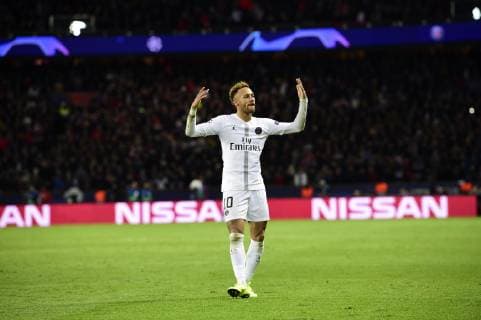 joie des joueurs du PSG apres le but de NEYMAR JR (PSG) FOOTBALL : PSG vs FC Liverpool - Ligue des Champions UEFA - Paris - 28 11 2018 JBAutissier Panoramic 
