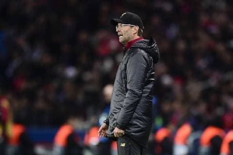 Jurgen Klopp - entraineur (Liverpool) FOOTBALL : PSG vs FC Liverpool - Ligue des Champions UEFA - Paris - 28 11 2018 JBAutissier Panoramic 