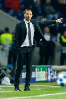 Portugal Porto 28 11 2018 UEFA Champions League 2018 19 Season Preliminary Group Phase Group D 5 Matchday FC Porto FC Schalke 04 Chief Coach Domenico Tedesco S04 gesticulated gesticulation DeFodi048