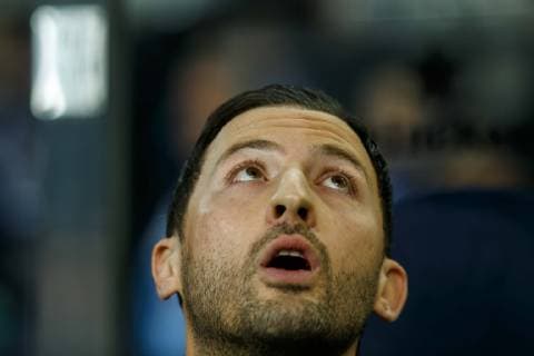 Portugal Porto 28 11 2018 UEFA Champions League 2018 19 Season Preliminary Group Phase Group D 5 Matchday FC Porto FC Schalke 04 Chief coach Domenico Tedesco S04 looks DeFodi048
