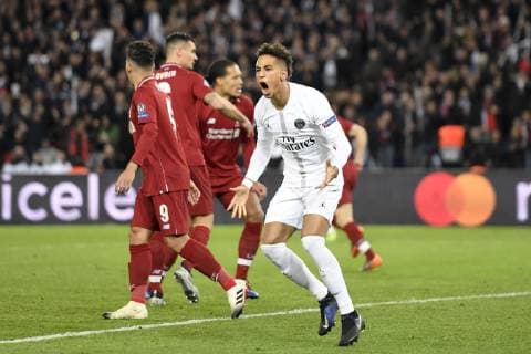 04 THILO KEHRER (PSG) - JOIE - COLERE FOOTBALL : Paris SG vs Liverpool - Ligue des Champions - 28 11 2018 AnthonyBIBARD FEP Panoramic 