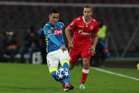 Jose Maria Callejon Napoli Napoli 28-11-2018 Stadio San Paolo Football Calcio UEFA Champions League 2018 2019 Group C Napoli - Crvena Zvezda Foto Cesare Purini Insidefoto cesarexpurini