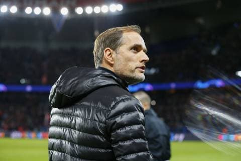 Thomas Tuchel ( Entraineur Coach PSG ) FOOTBALL : PSG vs Liverpool - Ligue des Champions - 28 11 2018 GwendolineLeGoff Panoramic 