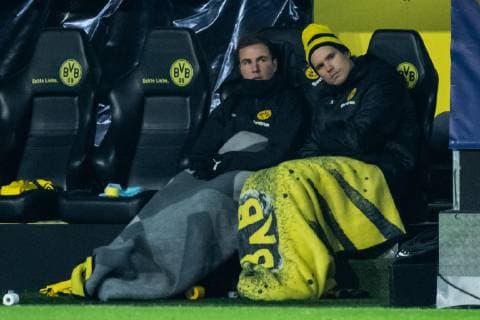 28 11 2018 xkvx Football UEFA Champions League Borussia Dortmund Club Bruegge emspor v l Mario Goetze BVB Borussia Dortmund Marwin Hitz BVB Borussia Dortmund DFL DFB REGULATIONS PROHIBIT ANY USE OF PHOTOGRAPHS as IMAGE SEQUENCES and or QUASI VIDEO Dortmund