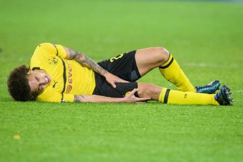 Axel Witsel Borussia Dortmund 28 injured on ground at Champions League match between Borussia Dortmund and FC Bruegge on 26 11 2018 Borussia Dortmund vs FC Brugge Champions League 28 11 2018 Dortmund Copyright: xSchuelerx xEibnerx-xPressefotox EP_EER