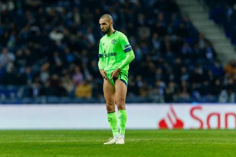 Portugal Porto 28 11 2018 UEFA Champions League 2018 19 Season Preliminary Group Phase Group D 5 Matchday FC Porto FC Schalke 04 Nabil Bentaleb S04 looks DeFodi048