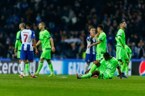 Portugal Porto 28 11 2018 UEFA Champions League 2018 19 Season Preliminary Group Phase Group D 5 Matchday FC Porto FC Schalke 04 Hamza Mendyl S04 disappoints DeFodi048
