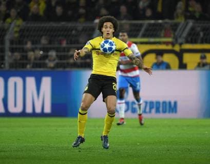 28 11 2018 Football UEFA Champions League Season 2018 2019 Preliminary Round 5 Matchday Borussia Dortmund Club Bruegge 0 0 Axel Witsel Borussia Dortmund Team2