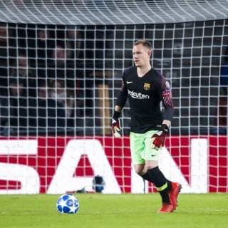 EINDHOVEN, PSV - Barcelona 1-2, football, Champions League, season 2018-2019, 28-11-2018, Philips Stadium, Barcelona player Marc Andre ter Stegen PSV - Barcelona  x2653604x