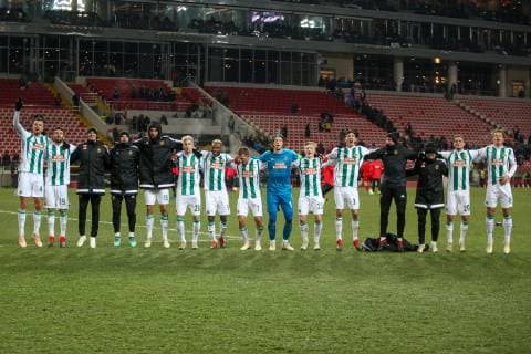 SOCCER - UEFA EL, Spartak Moskau - Rapid Wien ,29.NOV.18 - SOCCER - UEFA Europa League, group stage, Image shows the rejoicing of Rapid. GEPAxpictures xMathiasxMandl