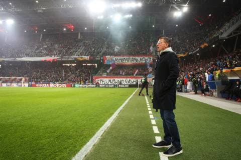 SOCCER - UEFA EL, RBS vs RB Leipzig SALZBURG,AUSTRIA,29.NOV.18 - SOCCER - UEFA Europa League, group stage, Red Bull Salzburg vs RasenBallsport Leipzig. Image shows head coach Ralf Rangnick (RB Leipzig). GEPAxpictures xMathiasxMandl