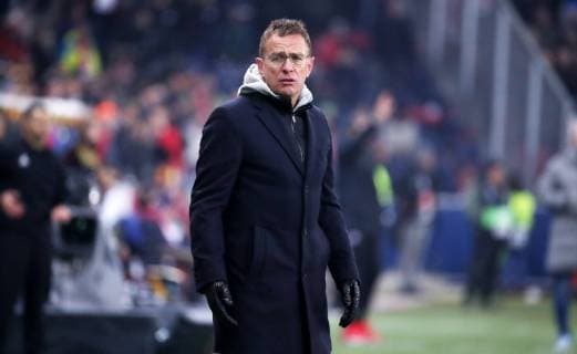 Salzburg RB Leipzig Soccer Euro League Salzburg 29 11 2018 Red Bull Arena Soccer UEFA Europa League Group B 5 Matchday FC Red Bull Salzburg vs. RB Leipzig 1 0 0 0 In the picture head coach Ralf Rangnick RB Leipzig According to UEFA specifications it is forbidden to use or have used photos taken in the stadium and or from the match in the form of sequence pictures and or video-like photo galleries