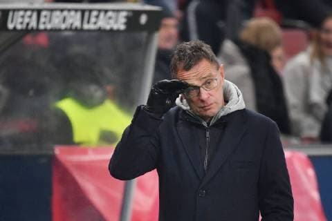 Ralf RANGNICK coach L gestures disappointment frustration disappointed frustrated dejected single picture cut single motif half figure football Europa League group stage group B 5 matchday FC Salzburg SL RB Leipzig L 1 0 at 29 11 2018 stadium Salzburg