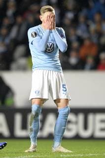 Malmo FF s midfielder Soren Rieks pictured during the match between Belgian soccer team KRC Genk and Swedish club Malmo in Malmo, Sweden, Thursday 29 November 2018, on the fifth day of the UEFA Europa League group stage, in group I. YORICKxJANSENS  x05479528x