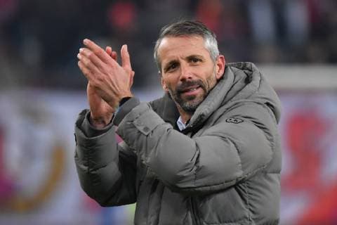 Final Celebration Marco ROSE Coach Salzburg applauds applause single picture cut single motive half figure half figure football Europa League group phase group B 5 matchday FC Salzburg SL RB Leipzig L 1 0 at 29 11 2018 stadium Salzburg