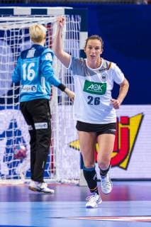 Brest France 01 December 2018 EHF EM 2018 Women Norway vs Germany Angie Geschke Germany Oldenburg Brest Arena Brest France