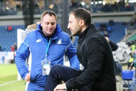 01 12 2018 xtvx Soccer 1 Bundesliga TSG 1899 Hoffenheim FC Schalke 04 emspor v l Coach Domenico Tedesco FC Schalke 04 after the match DFL DFL REGULATIONS PROHIBIT ANY USE OF PHOTOGRAPHS as IMAGE SEQUENCES and or QUASI VIDEO Sinsheim