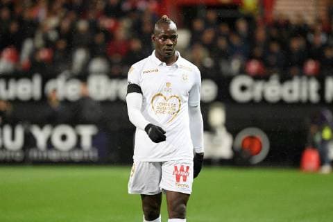 09 MARIO BALOTELLI (NICE) FOOTBALL : Guingamp vs Nice - Ligue 1 Conforama - 01 12 2018 FEP Panoramic 
