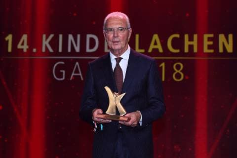 14 Childrens Laughter Gala 2018 on 01 12 2018 in the Westfalenhalle in Dortmund Franz Beckenbauer xRx