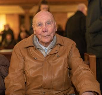 01 12 2018 Horst Eckel at a concert of the Mainz court singers in the village church of Vogelsberg Bruchmühlbach Vogelbach for the benefit of the Horst Eckel Foundation Horst Eckel attends a concert of the Mainz court singers