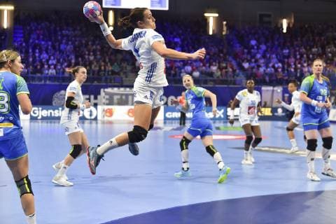 Coatanea Pauline HANDBALL : Championnat d Europe Feminin 2018 - Nancy 02 12 2018 - France vs Slovenie - 1er Tour MAO Panoramic 