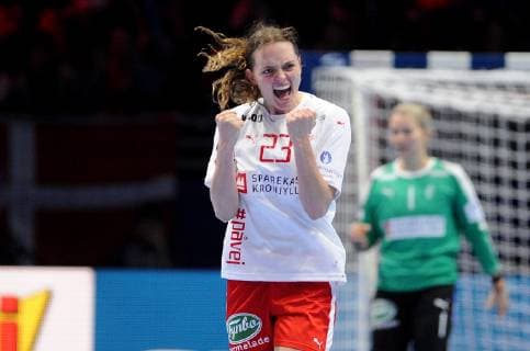 2018.12.02 Nantes Pilka reczna, EHF Mistrzostwa Europy kobiet Francja 2018 Polska - Dania N z Kristina Jorgensen of Denmark Foto Rafal Rusek PressFocus 2018.12.02 Nantes Handball EHF Euro Women s France 2018 Poland - Denmark Kristina Jorgensen of Denmark Credit: Rafal Rusek PressFocus NEWSPIX.PL --- Newspix.pl FRANCE OUT!  20181202PF_RR140