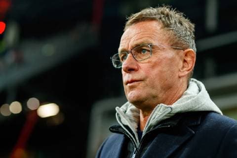Austria Salzburg 29 11 2018 UEFA Europa League 2018 19 Season Preliminary Round Group Phase Group B 5 Matchday RB Salzburg RB Leipzig Coach Ralf Rangnick RBL watching DeFodi507