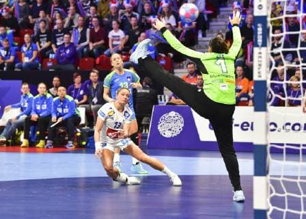 Houette Manon HANDBALL : Championnat d Europe Feminin 2018 - Nancy 02 12 2018 - France vs Slovenie - 1er Tour MAO Panoramic 