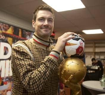 Press Conference Handball World Championship 2019 Cabin Lanxess Arena Cologne Germany Date 03 12 2018 Carsten Lichtlein