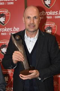 BRUSSELS, BELGIUM - DECEMBER 3 : Philippe Clement receives the 8th Raymond Goethals Trophy on December 03, 2018 in Brussels, Belgium, 3 12 2018 FOOTBALL : 8eme Trophee Raymond Goethals - Bruxelles - 03 12 2018 PhotoNews Panoramic 