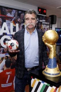 Heiner Brand at the press conference for the Handball World Cup 2019 Handball Is Coming Home in the 2007 World Cup booth in the Lanxess Arena Cologne 03 12 2018 Foto:xC.xHardtx xFuturexImage