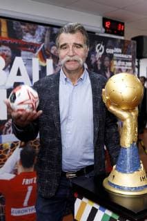 Heiner Brand at the press conference for the Handball World Cup 2019 Handball Is Coming Home in the 2007 World Cup booth in the Lanxess Arena Cologne 03 12 2018 Foto:xC.xHardtx xFuturexImage