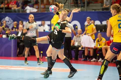 20 Emily Bölk Germany Germany vs. Romania European Championship Handball Women 03 12 2018 Germany vs. Romania European Championship Handball Women 03 12 2018 Brest Copyright: xEIBNER Michael_Schmidtx EP_MST