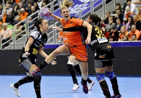 03-12-2018 HANDBAL: 13TH WOMENS EUROPEAN HANDBALL CHAMPIONSHIP: NEDERLAND-SPANJE: MONTBELIARD Nycke Groot (NED) Foto: SCS Soenar Chamid xVIxVIxImagesx xSoenarxChamidxsportfotografiexIVx 12976436