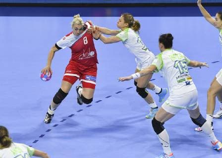 Sen Anna HANDBALL : Championnat d Europe Feminin 2018 - Nancy 04 12 2018 - Russie vs Slovenie - 1er Tour MAO Panoramic 
