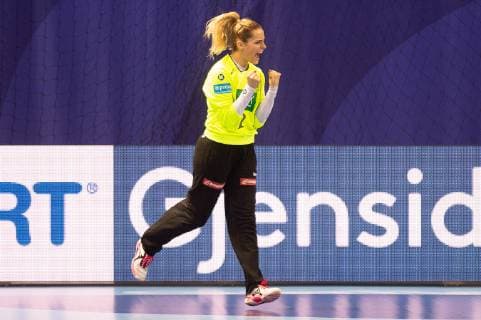 12 Dinah Eckerle Germany Germany vs. Czech Republic European Championship Handball Women 05 12 2018 Germany vs. Czech Republic European Championship Handball Women 05 12 2018 Brest Copyright: xSchmidtx Eibner-Pressefotox EP_mst
