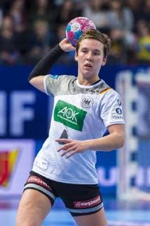 Handball Women European Championship Germany Czech Republic preliminary round Group D 3 Matchday in the Brest Arena Alina Grijseels Germany Dortmund Brest Arena Brest France